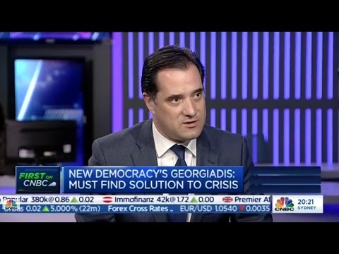 Συνέντευξη του Άδωνι Γεωργιάδη live στο CNBC 01/03/2017