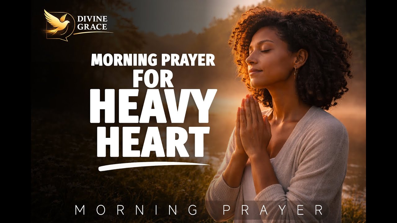 Morning Prayer for a Heavy Heart | God Sees and Cares - YouTube