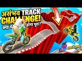 SHINCHAN AND FRANKLIN TRIED THE IMPOSSIBLE ZIGZAG BUMPY ROAD PARKOUR CHALLENGE GTA 5