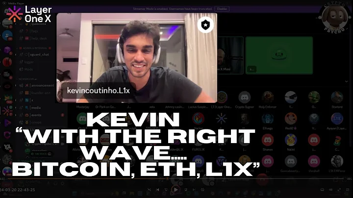Inpromptu Live Space With Founder Of @LayerOneX Kevin Coutinho -