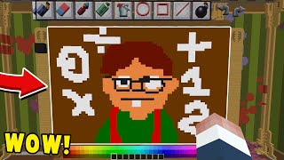 KEREN BANGET GAMBAR BUATAN BANG NYET! - Minecraft Pixel Painters #1