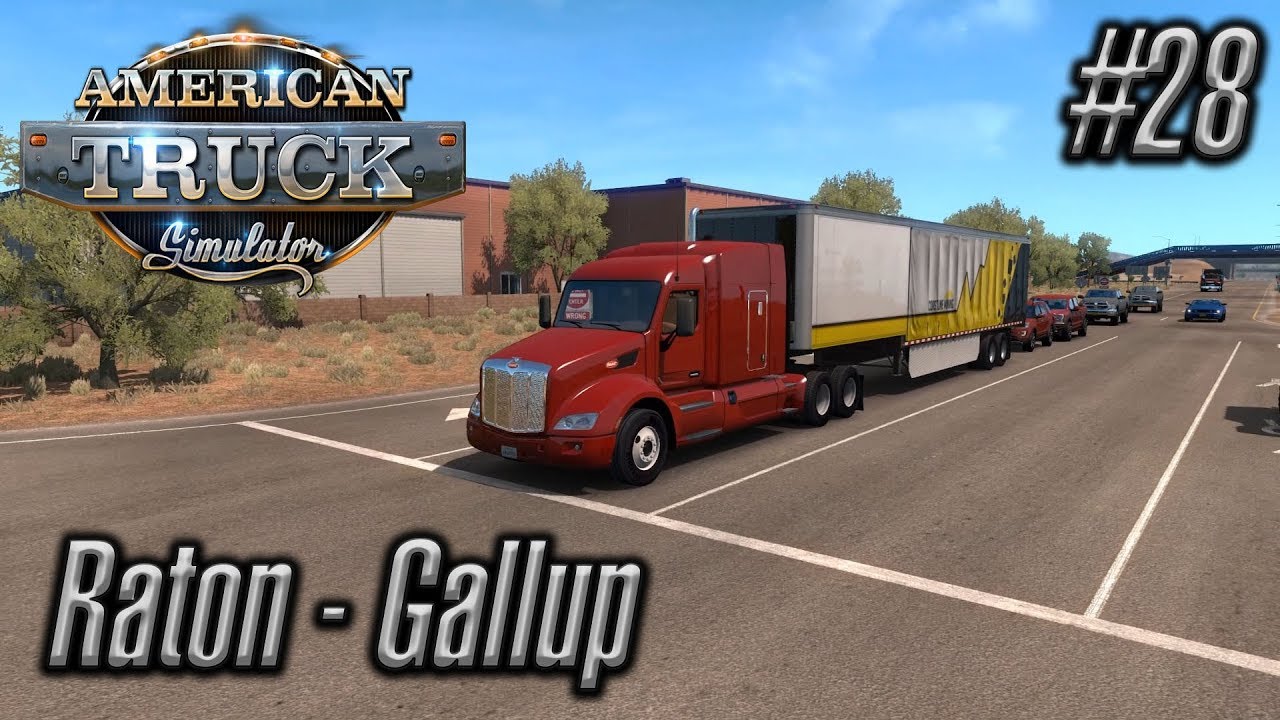 American Truck Simulator Episode 28 Raton Gallup YouTube