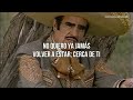 Vicente Fernández - Para Que Seas Feliz (LETRA)