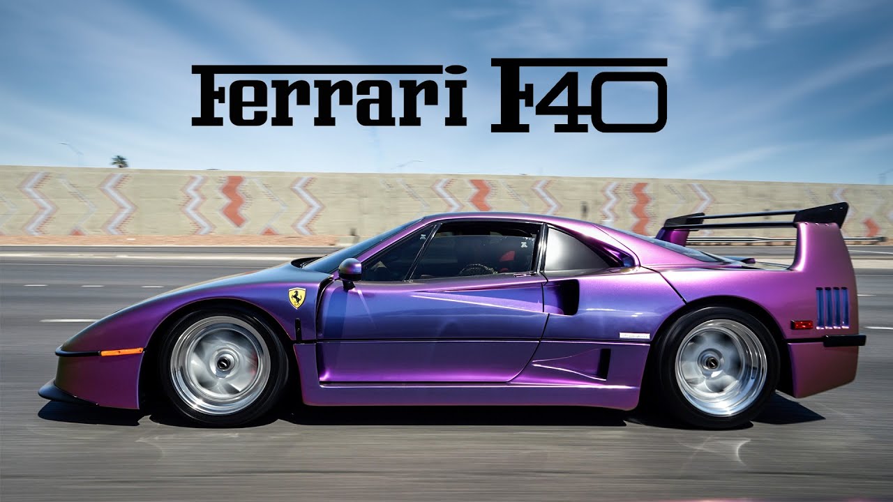 F40 x SVJ x Murci go for a Drive - YouTube