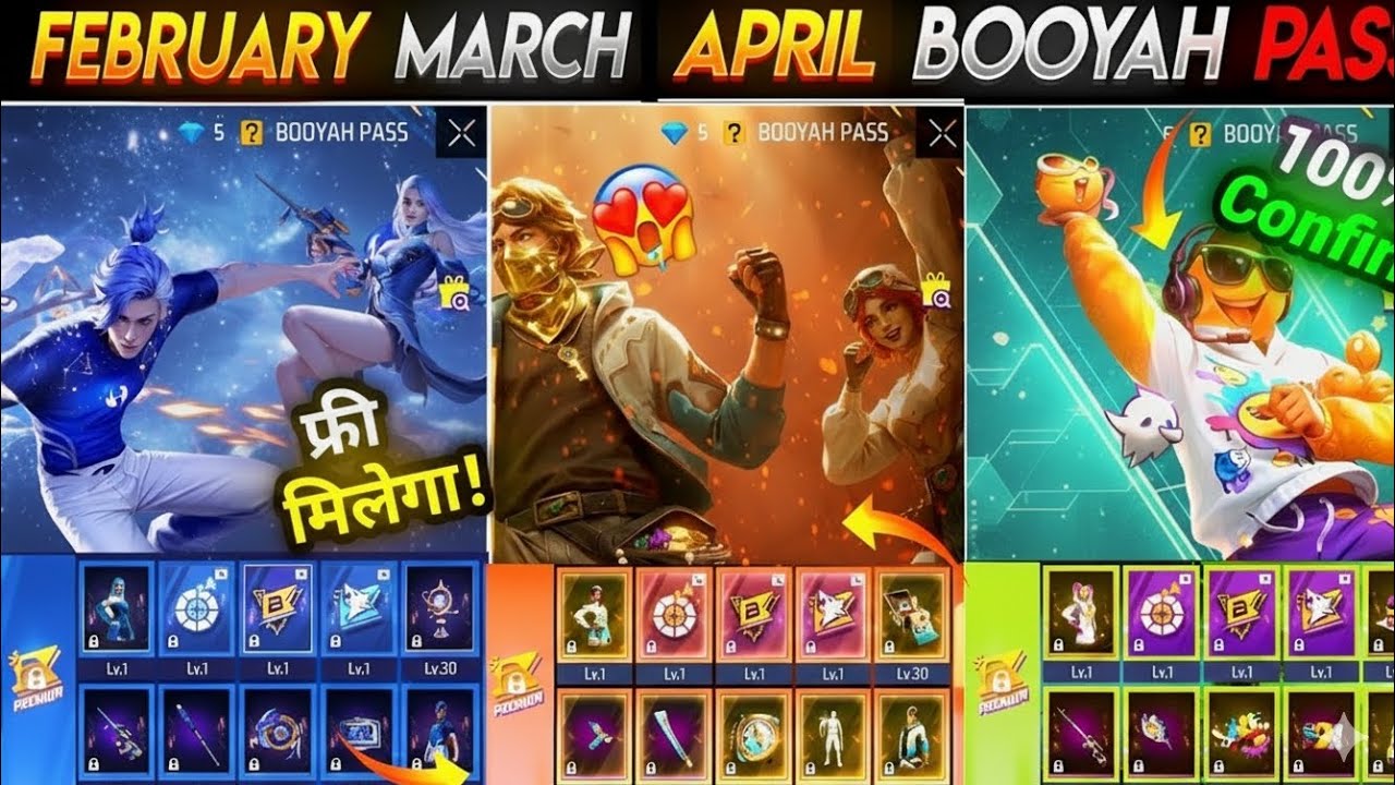 February 2026 🔥 Booyah Pass  Full Review | Next Booyah Pass Free Fire | Free Fire Update Hub