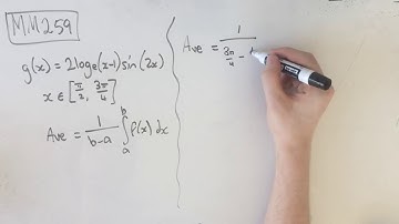 MM259 Maths Methods Fortify Study Guide - "Finding the average value of a function"