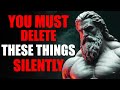 Silently REMOVE These 11 Things from Your Life in 2024