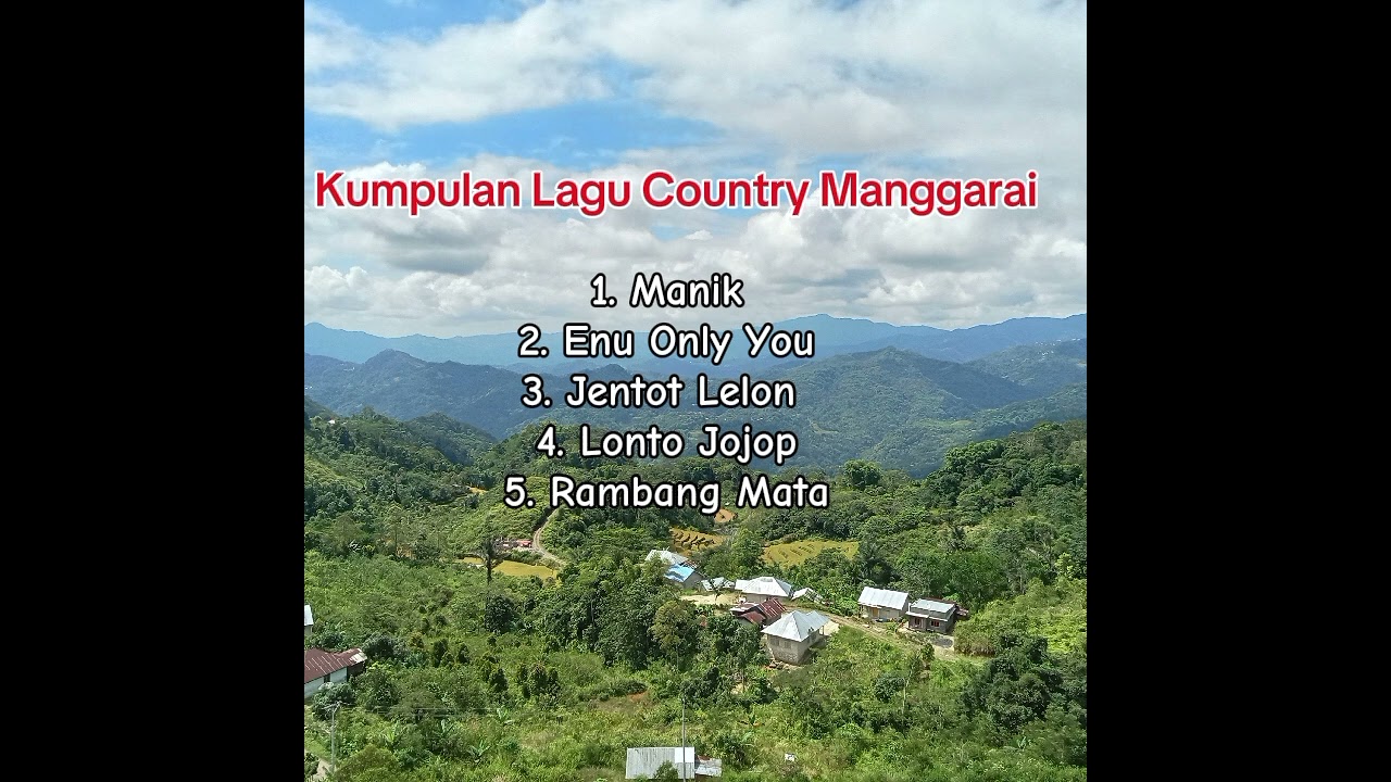 Keren!!!!Kumpulan Lagu country Manggarai