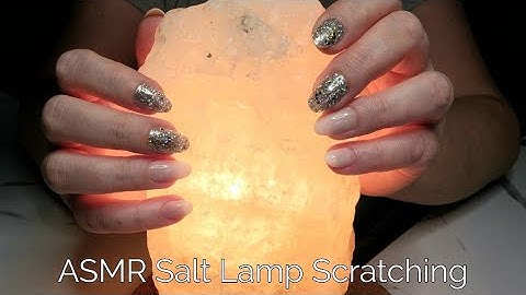 ASMR Fast Salt Lamp Scratching-No Talking