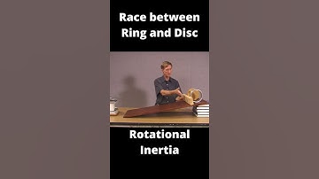 Rotational Inertia: Race between Ring and Disc!!! #youtubeshorts #shortsviral #viral