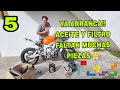 5 🧟‍♂️YAMAHA R6 Tetris 🛠️ Cambiar Aceite y filtro 😤 FALTAN MUCHAS PIEZAS 😬