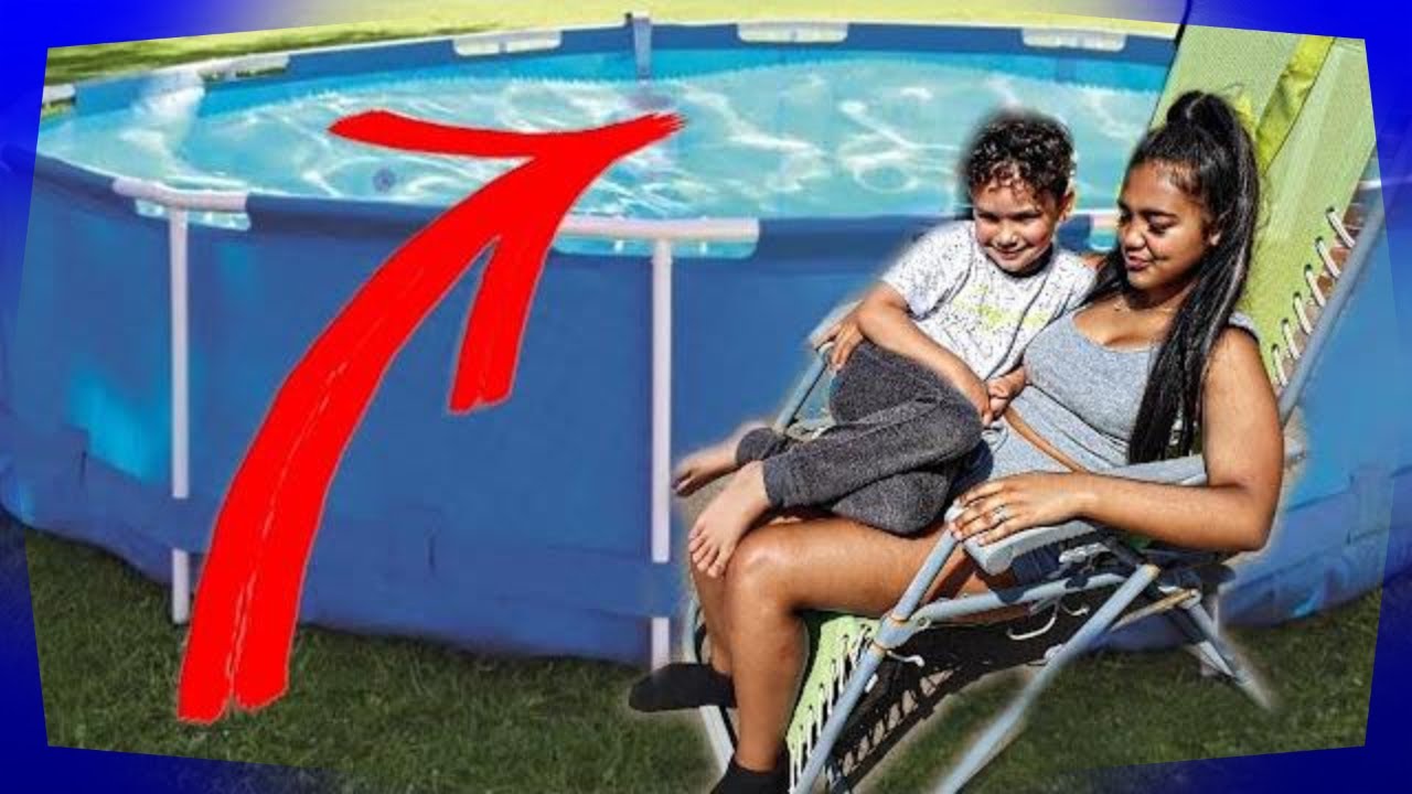 How to turn a TRAMPOLINE into a SWIMMING POOL! YouTube