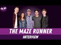 The Maze Runner Cast Interview with Will Poulter, Kaya Scodelario, Thomas Sangster, Dylan O'Brien