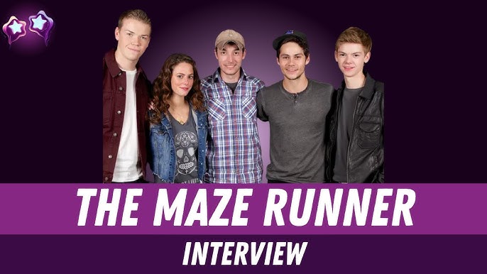 Maze Runner Scorch Trials Cast Interview  Dylan O'Brien, Kaya Scodelario,  Thomas Brodie-Sangster 