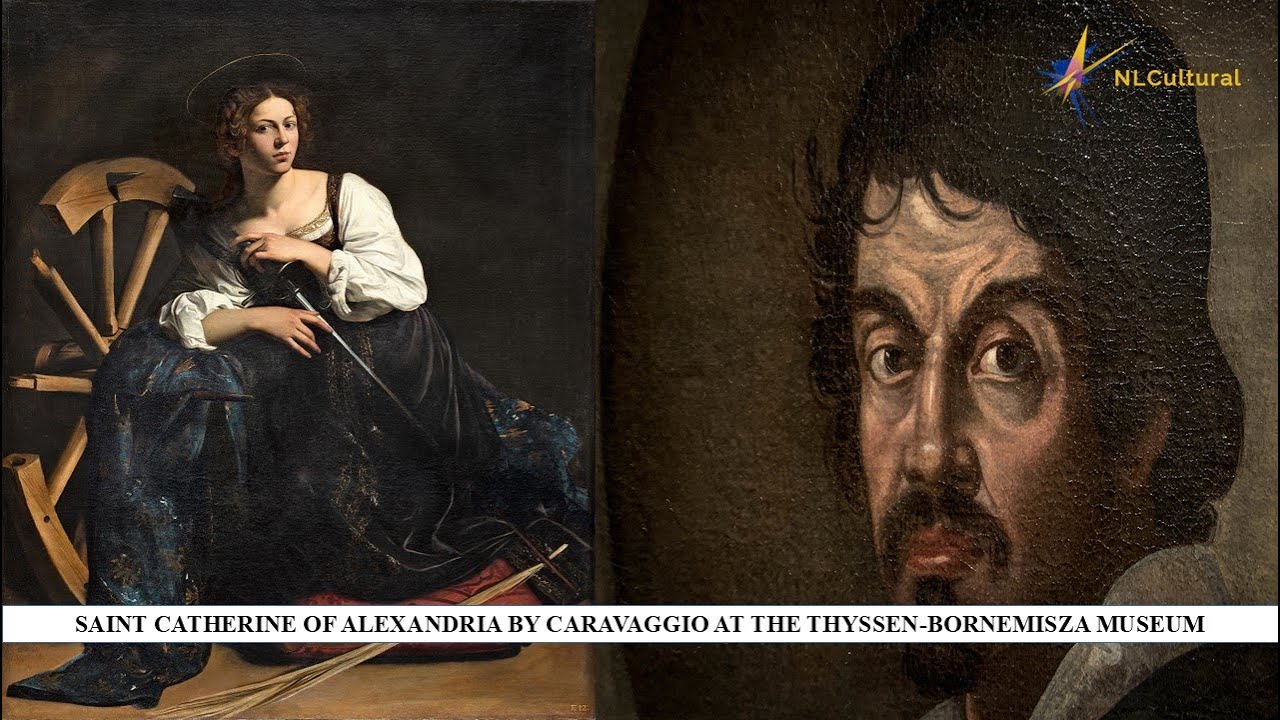 Saint Catherine of Alexandria by Caravaggio at the Thyssen Bornemisza ...