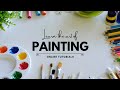 Boho Art Tutorial Step by Step | Boho Art Minimalistic Painting ✨ icecream stick frame for painting