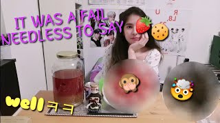 MAKING BINGSU 빙수 실패 FAIL BIRTHDAY RECAP