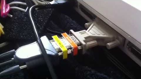 Amiga 1200 to Pc Null modem