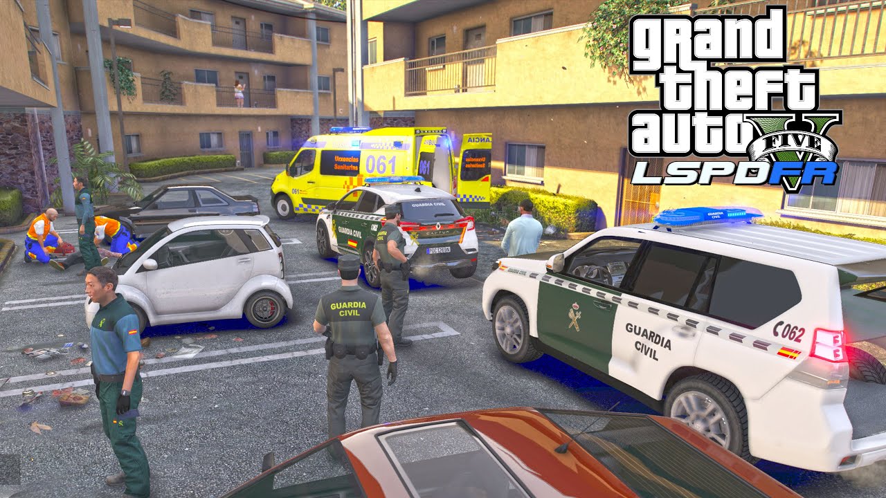 DISPUTA en la ZONA del MOTEL con la GC | -  LSPDFR  