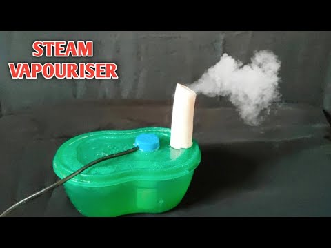 Steam Vaporizer|How To Make Steam Vaporizer At Home|Homemade Steam Vaporizer|Diy Vicks   Vaporizer