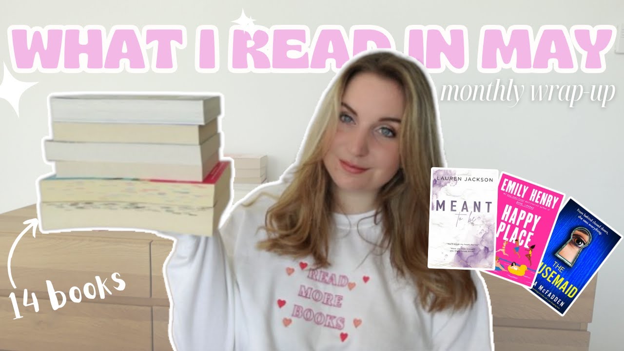 the 14 books I read in May 2023 with four 5 STAR reads! | monthly wrap