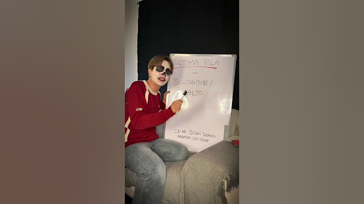 COSA il TUO POSTO dice su di TE A SCUOLA