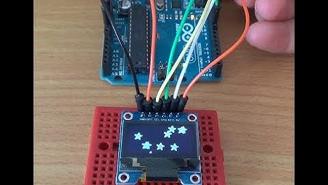 OLED 0.96" SSD1306 on Arduino Uno with SPI