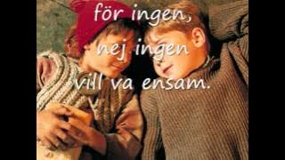 Vad det är bra (från Nils Karlsson Pyssling) (med text)