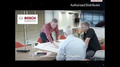 Bosch Security - Introducing PRAESENSA Public Address System