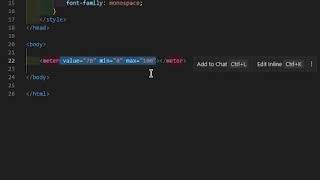 HTML Meter tag Update