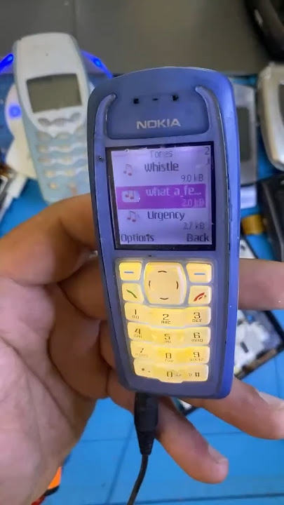 Old Nokia 3100 Listen to the ringtones #mobile #nostalgia #nokia #ringtone #reels