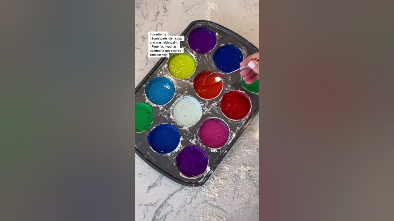 Window Paint Recipe for Kids - Coffee Cups and Crayons
