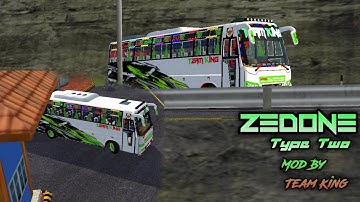 ZEDONE TYPE 2 Bus Mod for BUSSID || Mod By @teamkingofficial1324 👑