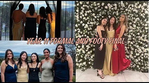first vlog 2022 ~ yr 11 formal and footy grand final