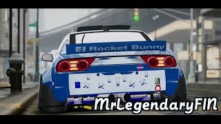 GTA IV - Nissan 180sx Rocket Bunny Drift - FIN Graphics V2