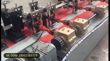 PU foamed rolling shutter door machine video