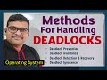 Methods for Handling Deadlocks || Handling Deadlocks || Operating Systems