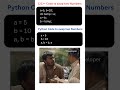Swap Two Numbers Python vs C++ code #shorts #viral @LearnComputerWithRCS