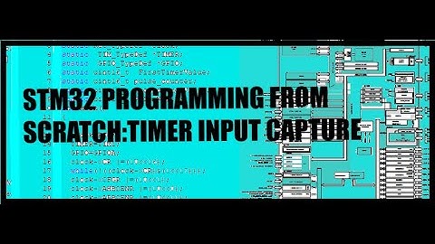 STM32 PROGRAMMING FROM SCRATCH:TIMER INPUT CAPTURE(COMPLETE CODE AND GUIDE)