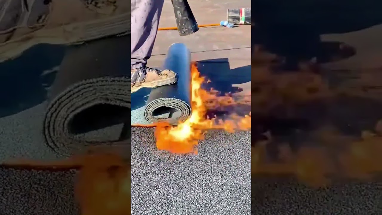 Leak-Proof Roof Installation: A Long-Lasting Burn-On Membrane Technique