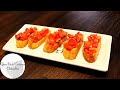 La Original Bruschetta O Brochetta Italiana || Receta En Español ||