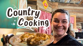 Country cooking / Southern Breakfast / Hamburger Steak