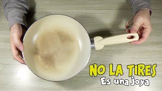 UNA VIEJA SARTÉN... ¡¡ NO LA TIRES !! Manualidades decoración DIY