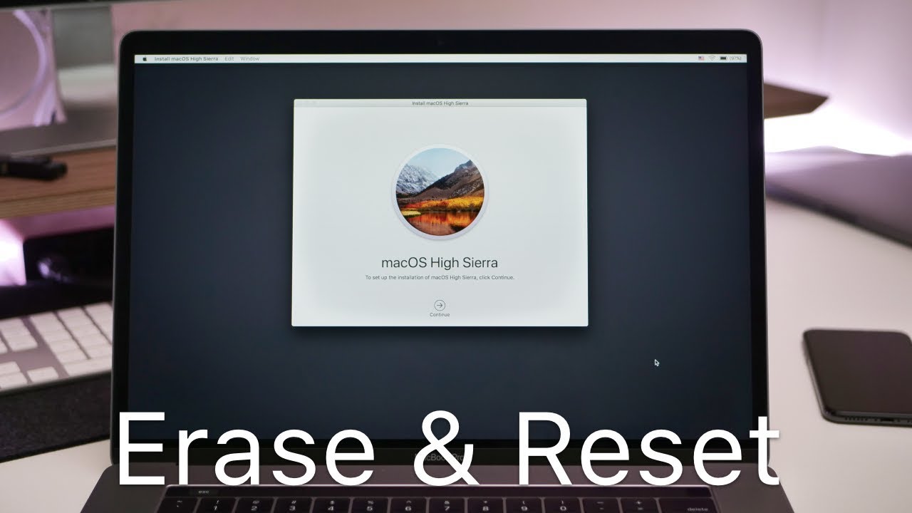 วิธี restore macbook pro  Update  How To Erase and Reset a Mac back to factory default