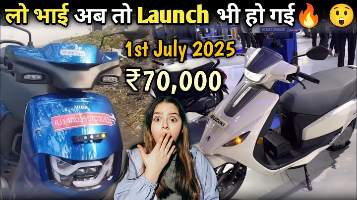 Look brother this has also been launched🔥. Vida Vx 2 plus launch date in India. Suzuki e access l...