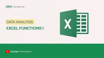 DIGITAL SKILLUP AFRICA || DATA ANALYSIS: EXCEL FUNCTIONS 1