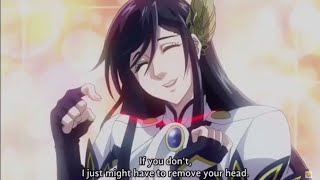 Brunhilde Cutest Warning to Göll  - Anime -  Record of Ragnarok / Hrist  終末のワルキューレ   Thor   Hercules