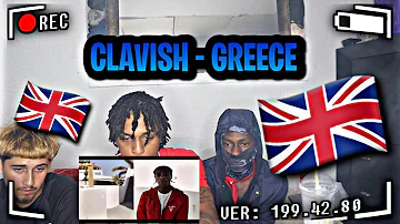 AMERICANS REACT TO Clavish - Greece | Uk Drill🇬🇧🔥