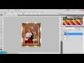 Как поставить фото в рамку в Photoshop