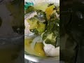 Tinula with malonggay guy's#tinulayellowfin#asmr l#satisfying
